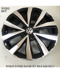 Replay VV202 BKF R18 W7.5 PCD5x120 ET45 DIA65.1